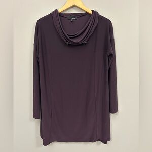 Sun Kim Purple Long Sleeve Top Size Small